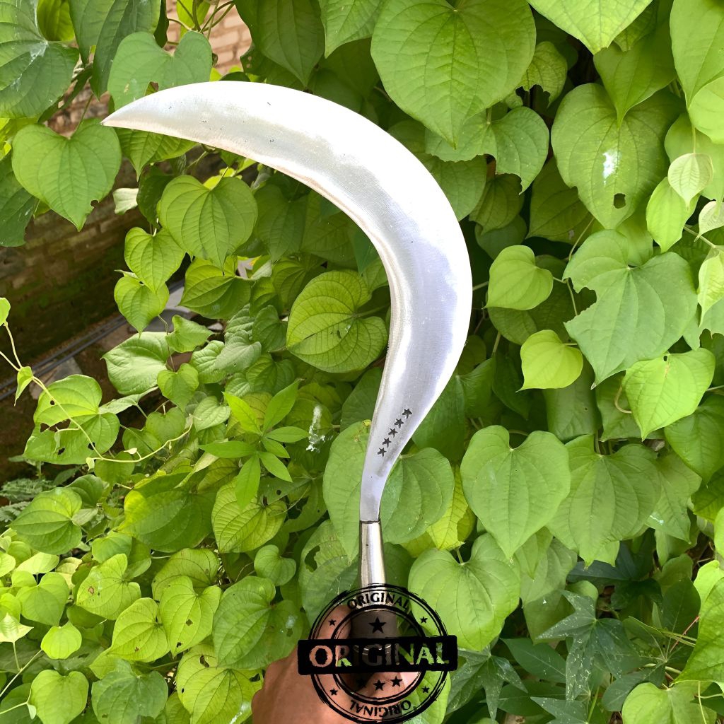 alat tradisional aret rumput asli baja per ori cap bintang lima khas madura