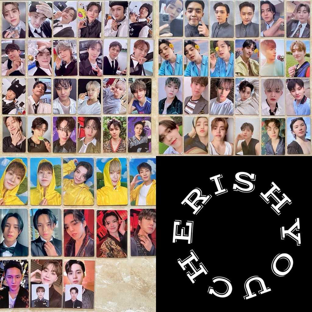 PC PHOTOCARD SEVENTEEN OFFICIAL SCOUPS MINGYU WONWOO JEONGHAN DK TA WHITE / MINGYU GAME BOI / MINGYU