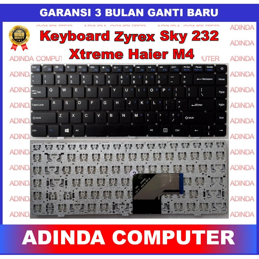 Keyboard Axioo Zyrex SKY-232 Sky 232 Xtreme Haier M4