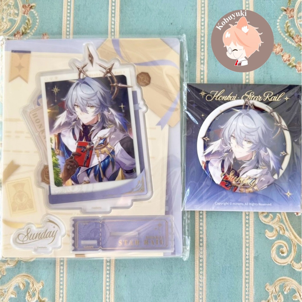 [Ready] OFFICIAL Sunday New Year’s Acrylic Standee stand penacony merch merchandise hsr star rail of