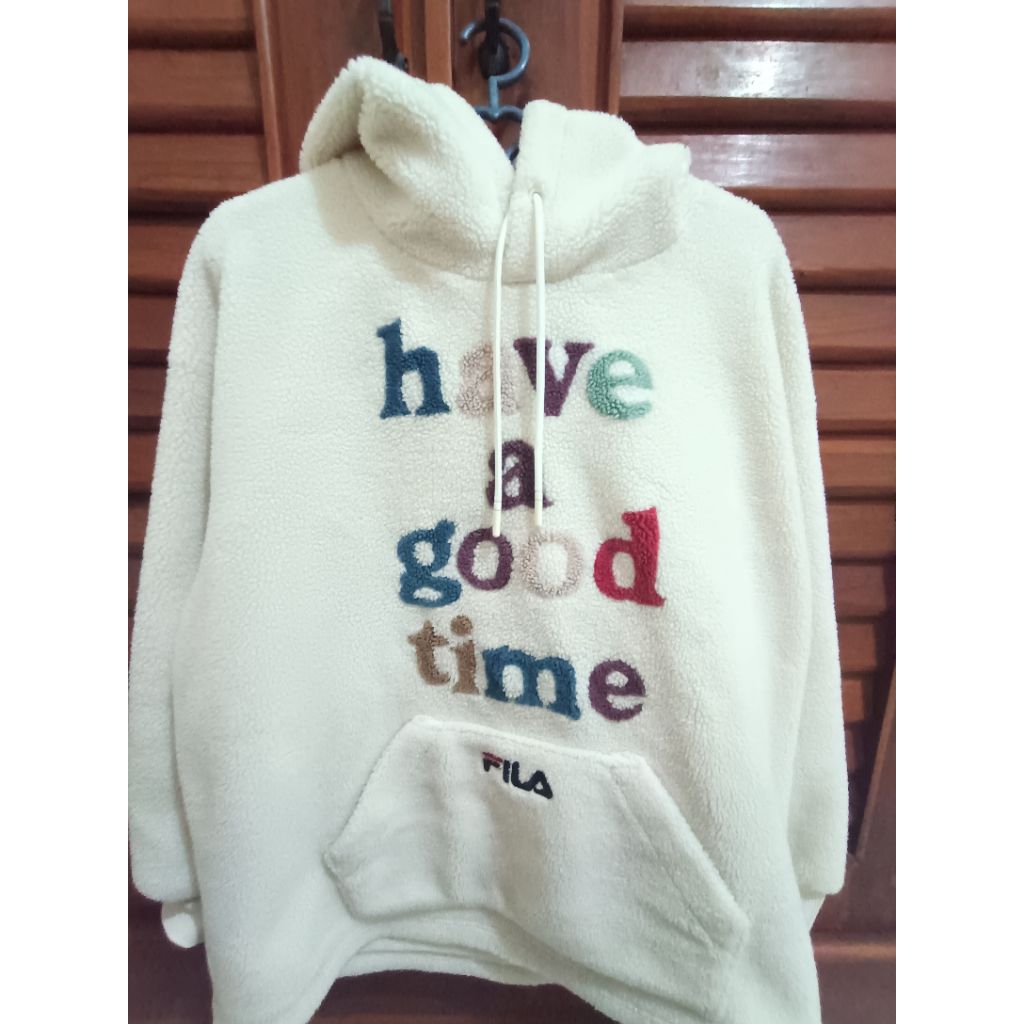 have a good time x fila sherpa