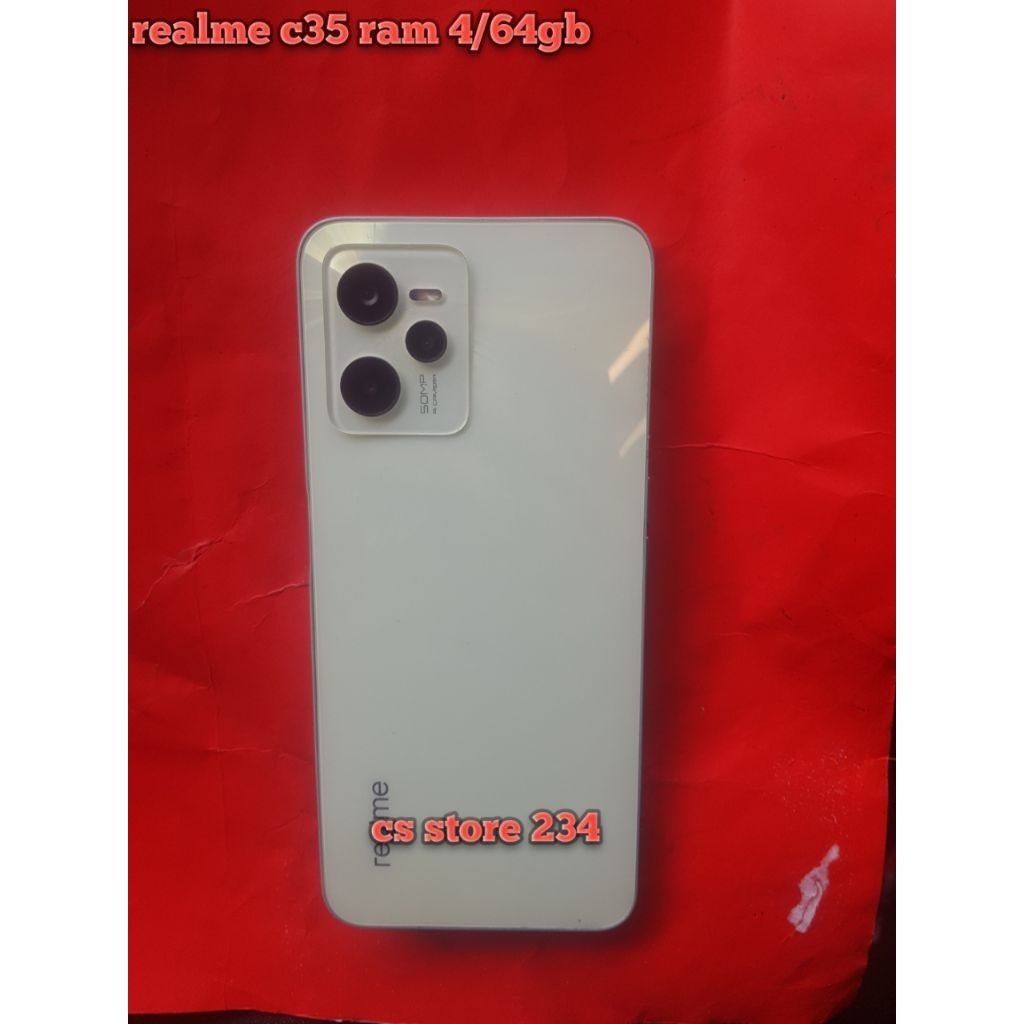 realme c35 ram 4/64 gb