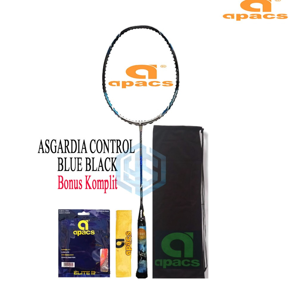 Raket Badminton Apacs Asgardia Control Bonus Komplit Apacs Asgardia Control