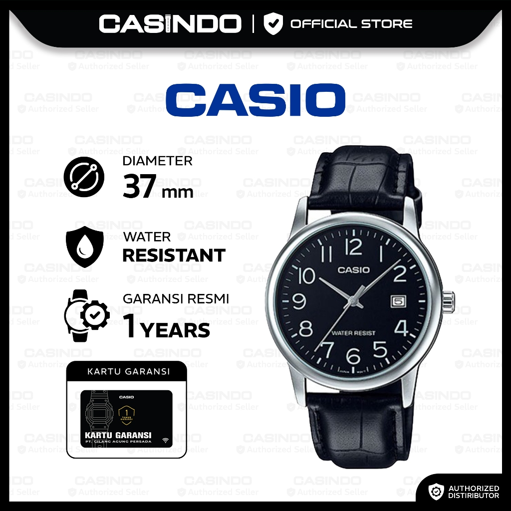 Casio Jam Tangan Pria MTP-V002L-1BUDF