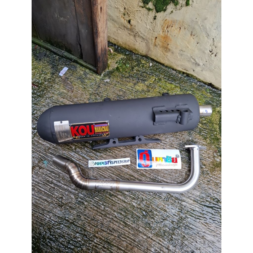 Knalpot KOU Mahachai PCX CBU, Vario 125/150 Original Thailand