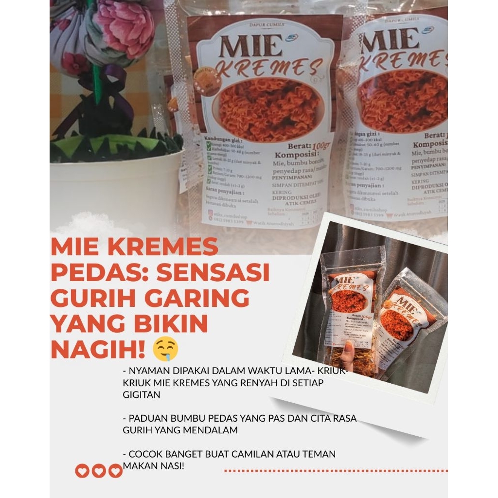 Snack Mie Kremes