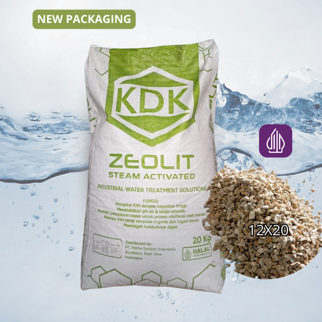 Pasir Zeolit Media Filter Air KDK 20 Kg