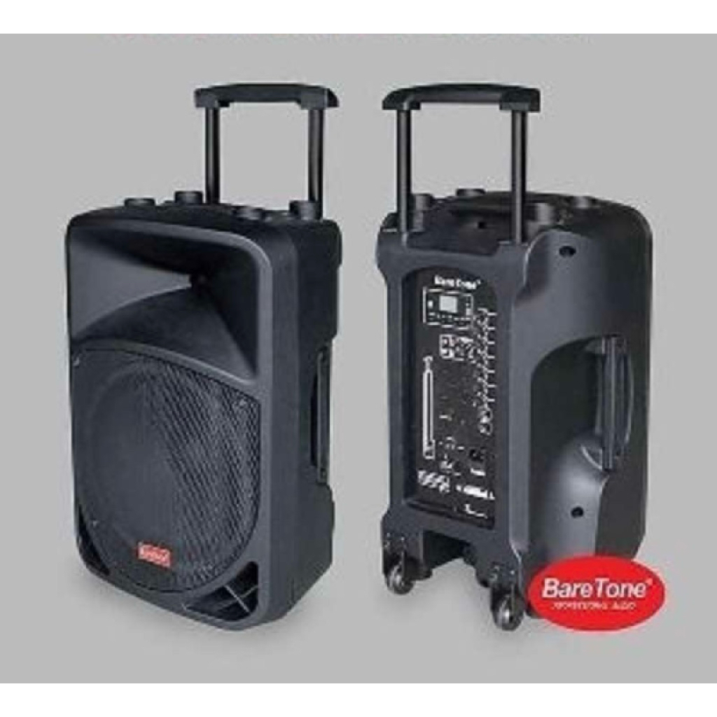 SPEAKER BARETON 15BWR  PORTABEL (15INCH)