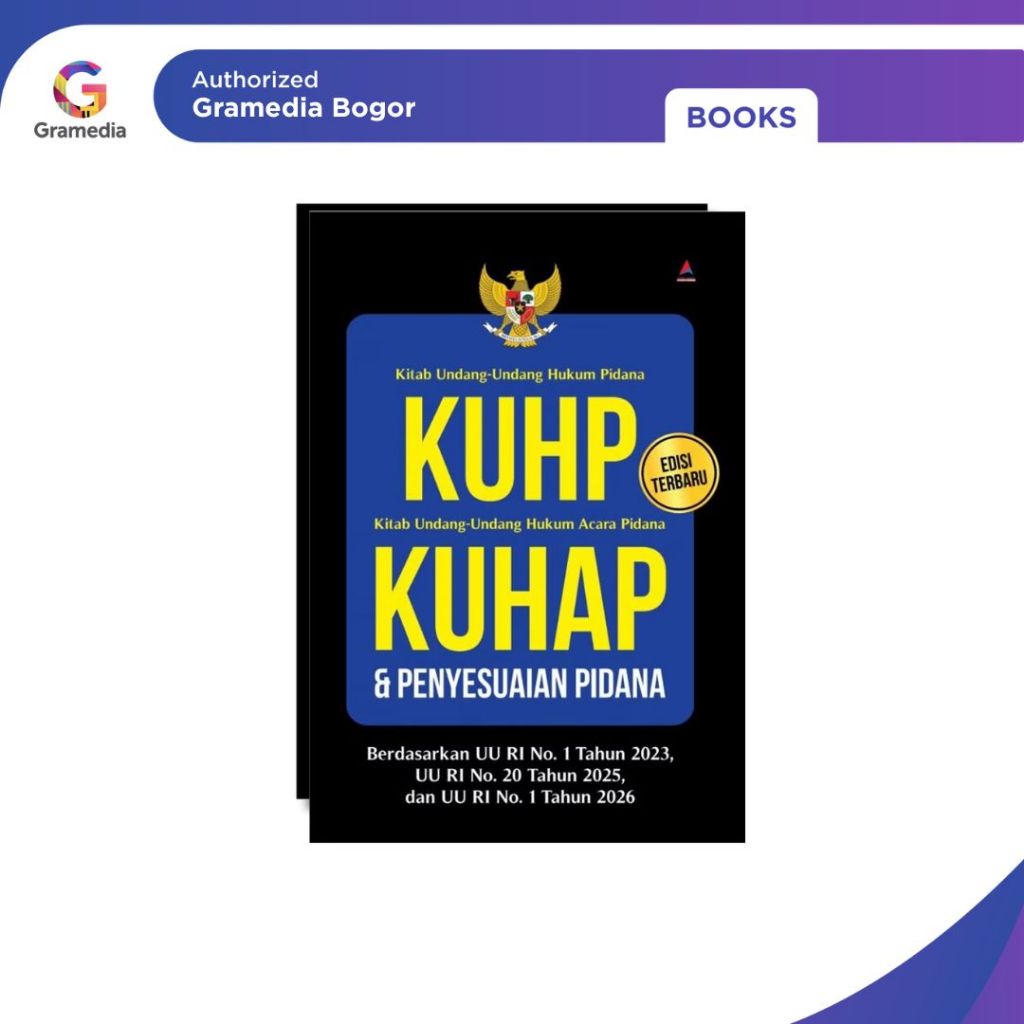 Gramedia Bogor - KUHP, KUHAP & Penyesuaian Pidana