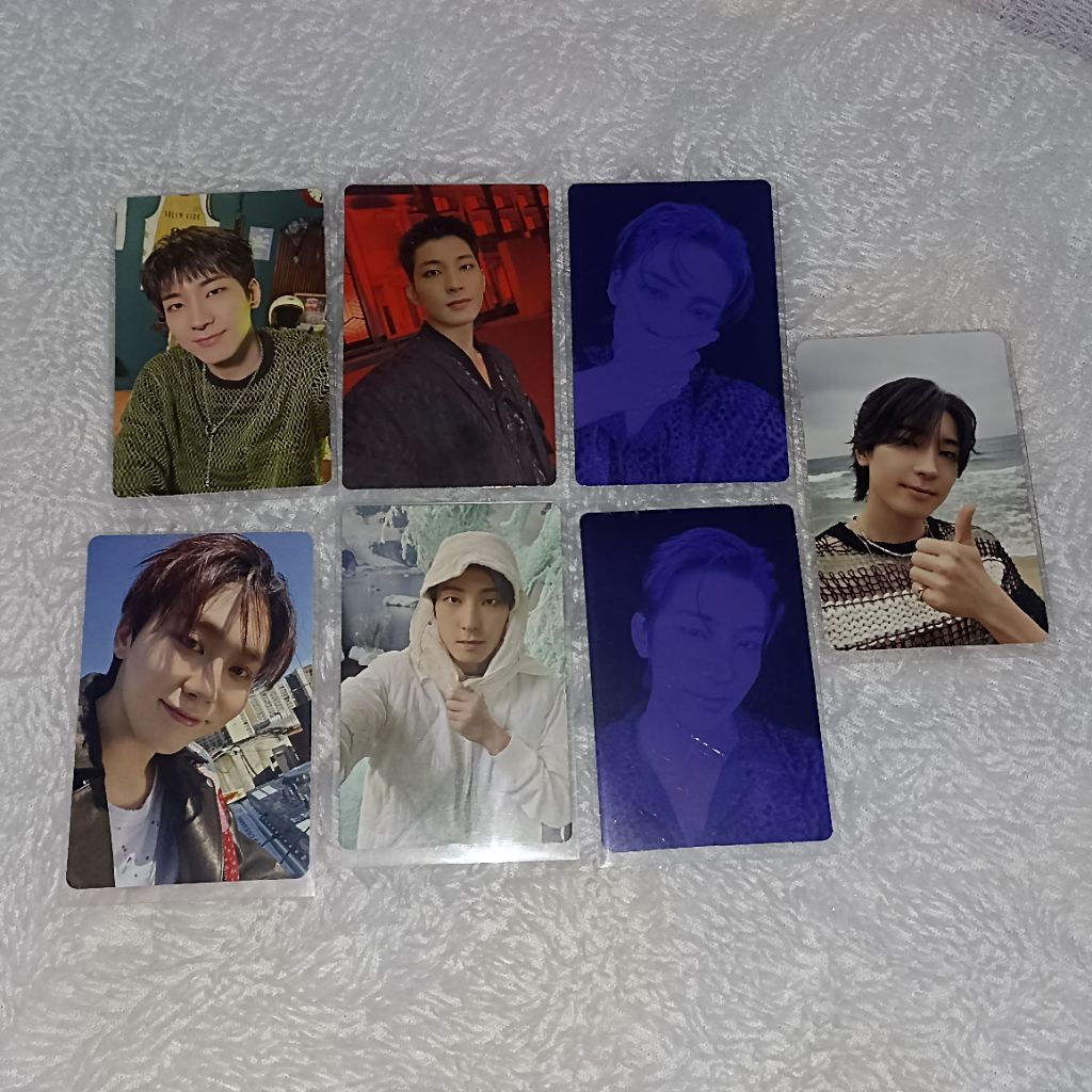 ( OFFICIAL ) Photocard Seventeen Wonwoo Jeonghan Seungkwan svt wts ready ina