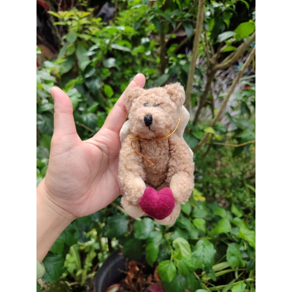 boneka klasik vintage Boyds Teddy bear bearwear angel love