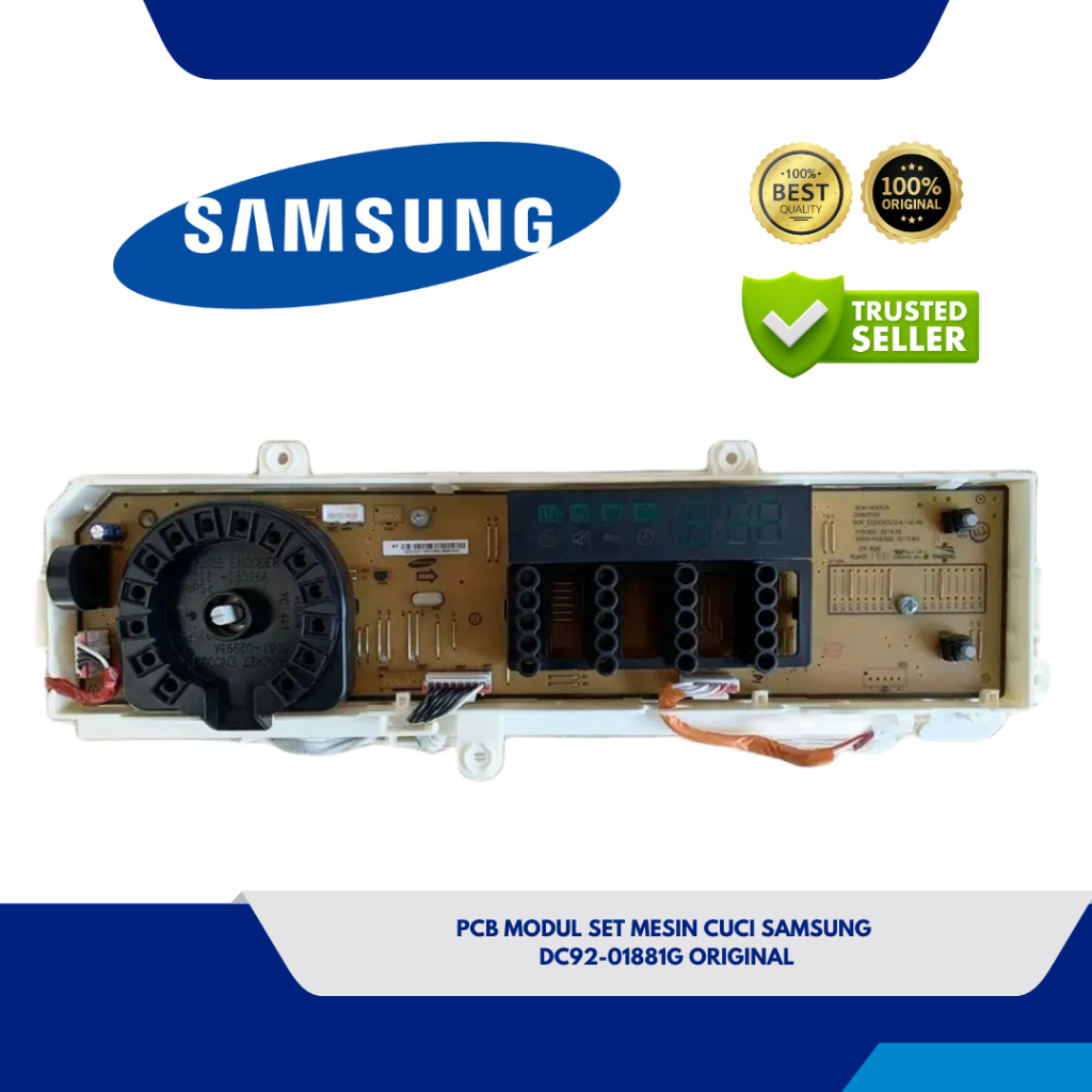 PCB MODUL SET MESIN CUCI SAMSUNG DC92-01881G WW75K5210YW ORIGINAL