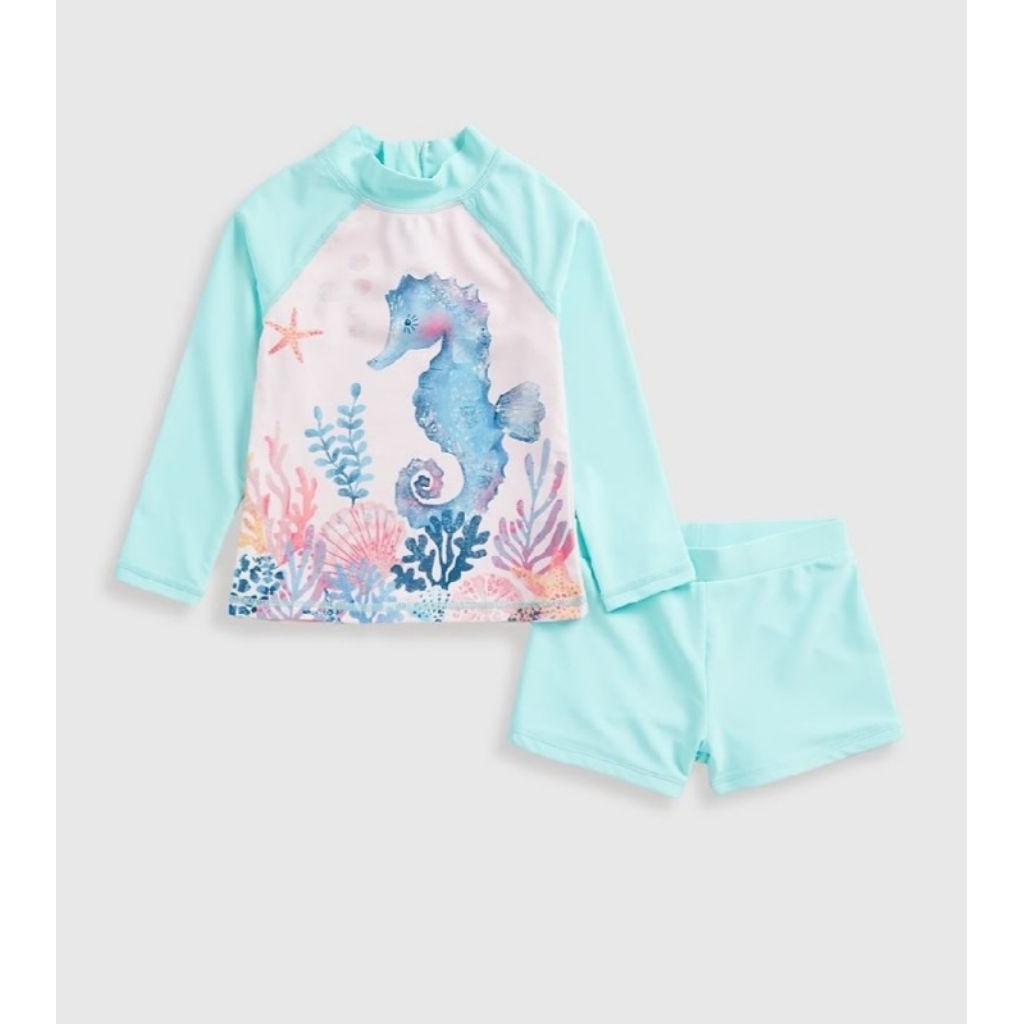 Mothercare baju renang anak UPF50+ mc / mc renang sunsafe UPF50+