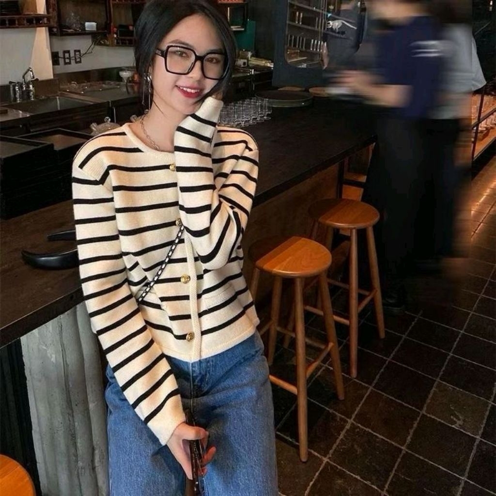 cardigan rajut bestseller import bangkok