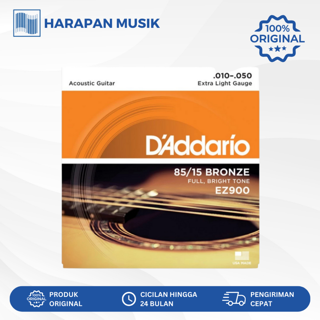 Senar Gitar D'addario Akustik EZ 900