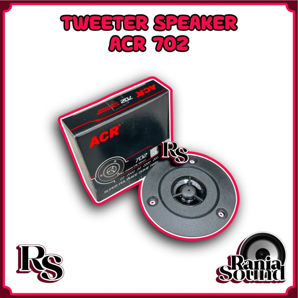 Tweeter Speaker ACR 702 100 Watt 8 Ohm ups