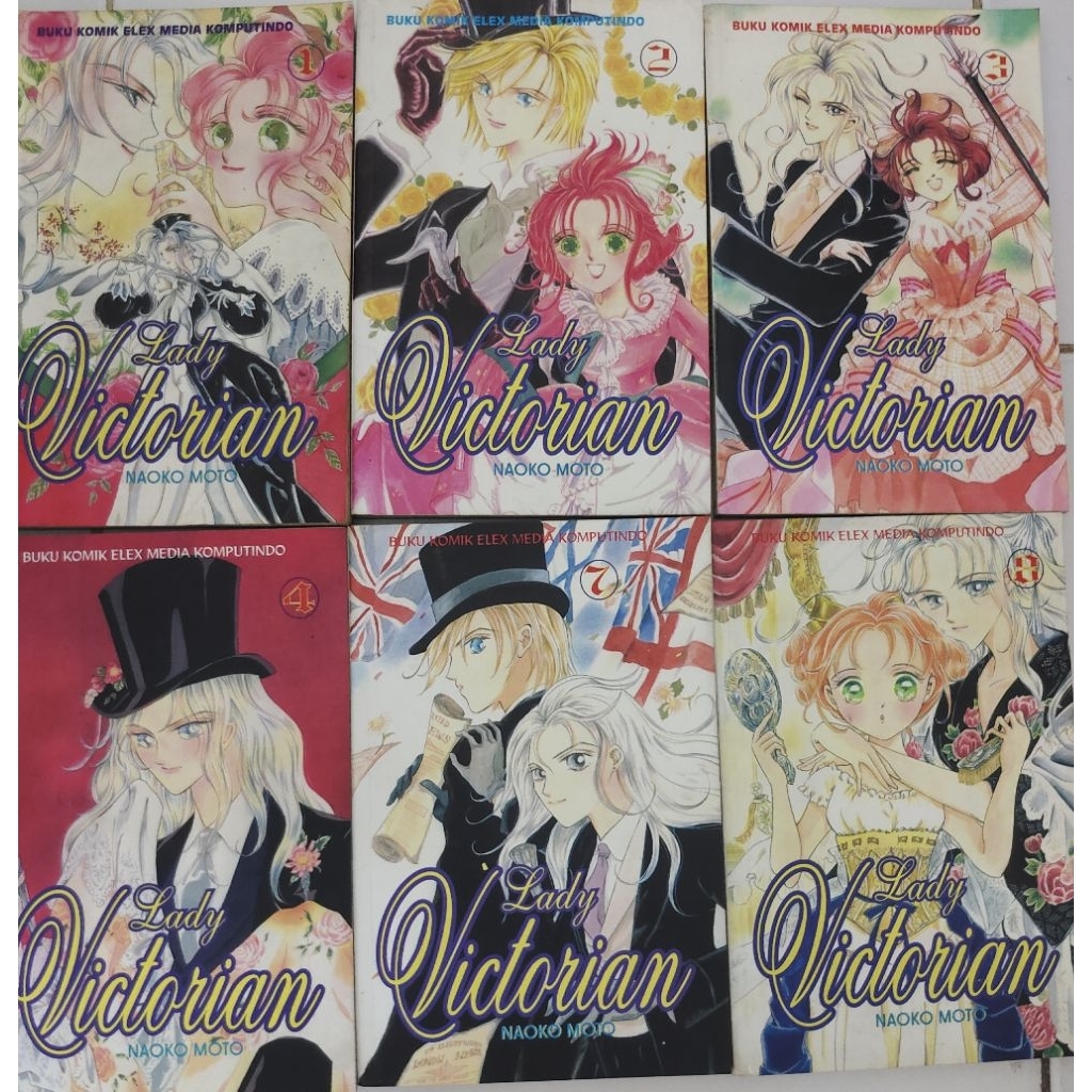 KOMIK LADY VICTORIAN BEKAS ORIGINAL