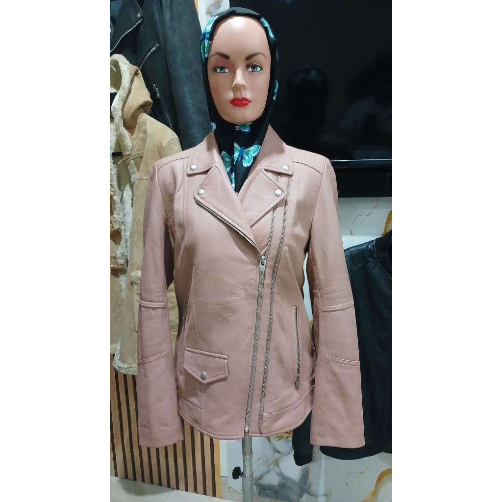 jaket kulit ramones italy S