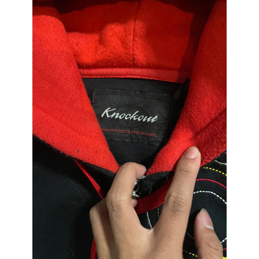 RARE y2k zip up hoodie knockout hiphop not southpole, fubu, karlkani, rocawear, jnco