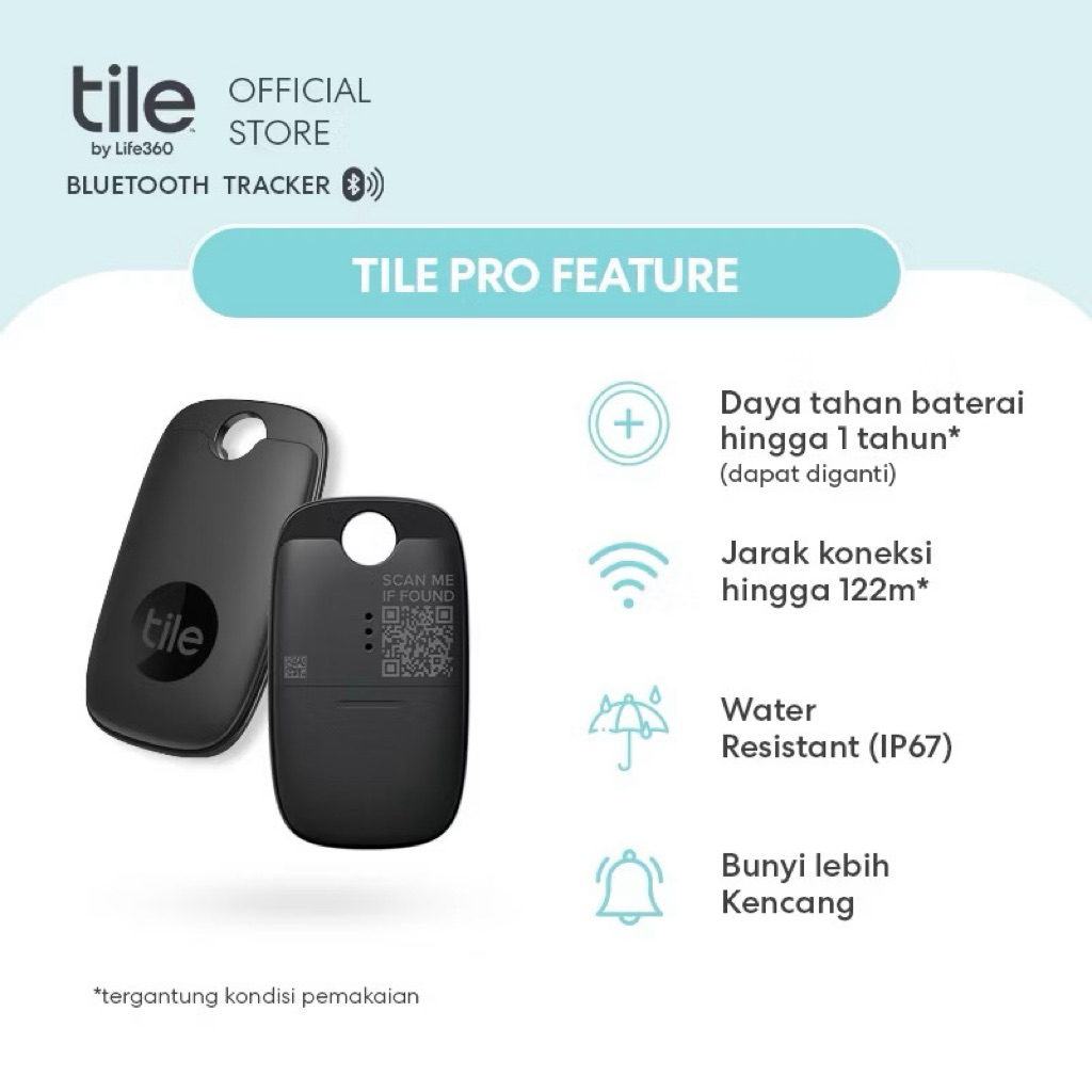 Tile Pro 2Pack - Bluetooth smart tracker