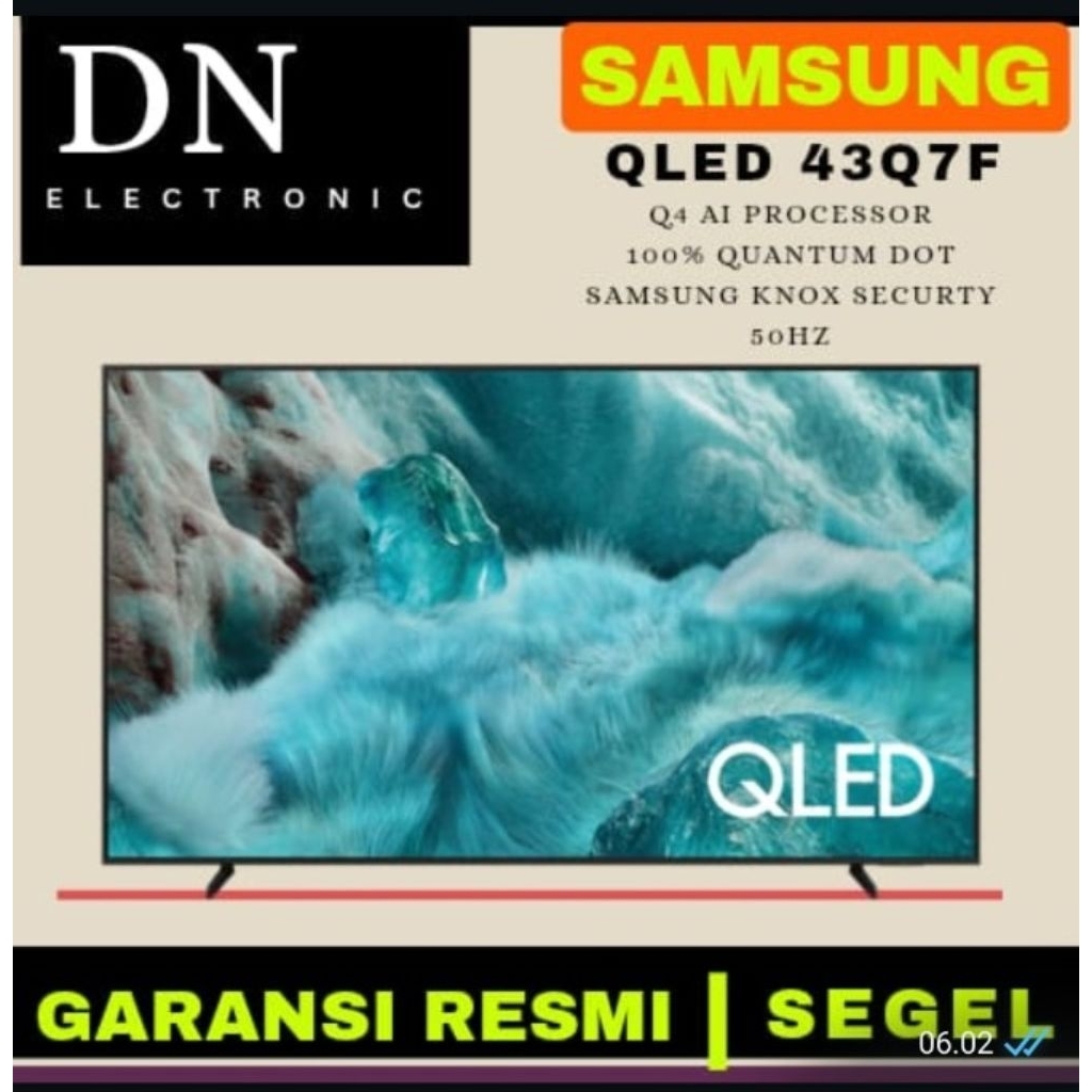 SAMSUNG QLED 43Q7F Smart Tv Tizen