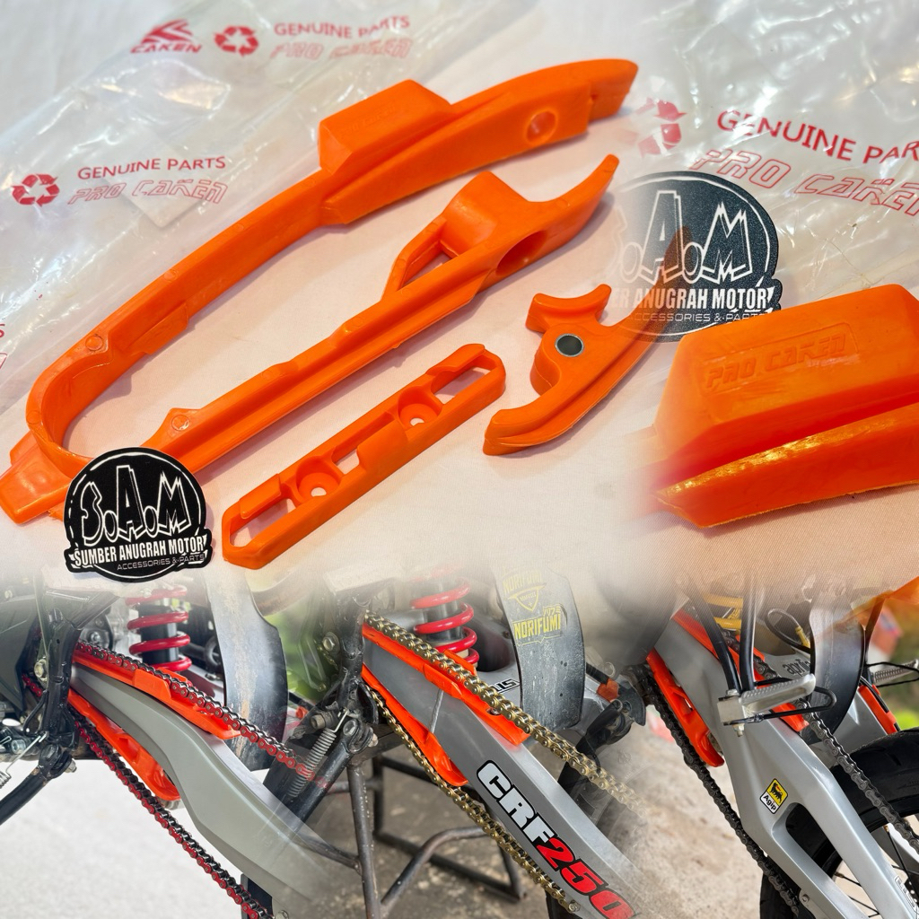 KARET ARM PRO CAKEN / Bantalan Rantai Sasis Tensioner / Wr Crf Klx Dtracker Dt Wr155 Crf150 Ktm crf2