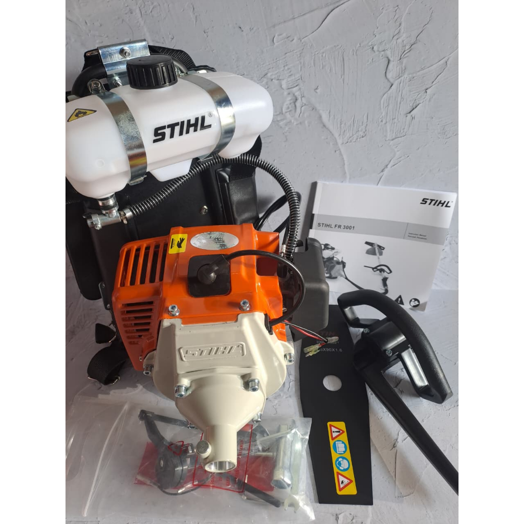 mesin potong rumput stihl fr3001 mesin babat rumput stihl 2 tak brush cutter stihl