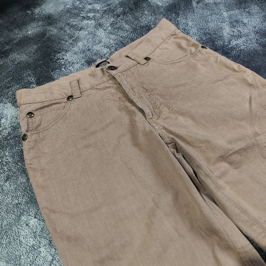 (30) DCKS Buckle Back Straight Leg Pants