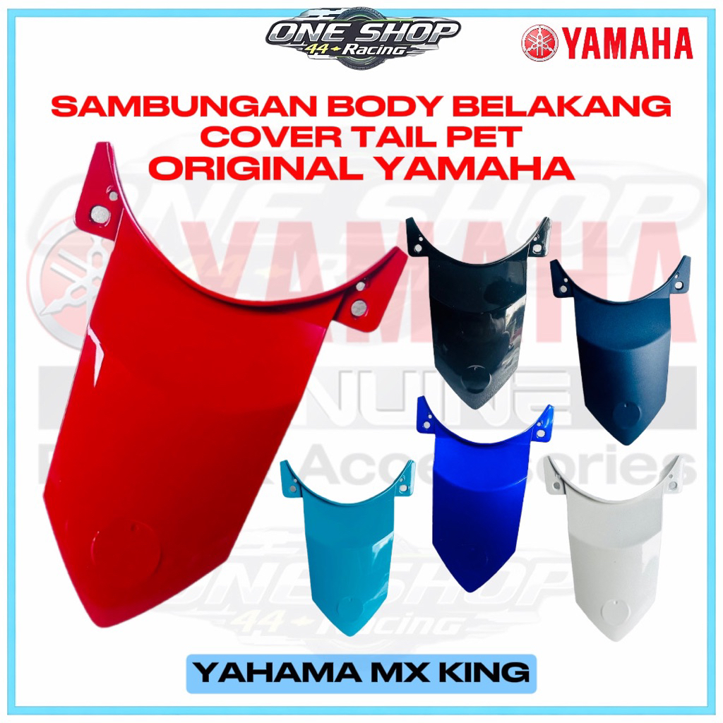 Cover Sambungan Body Belakang Yamaha MX KING V1 V2 Original YGP 2PV-F171E-00