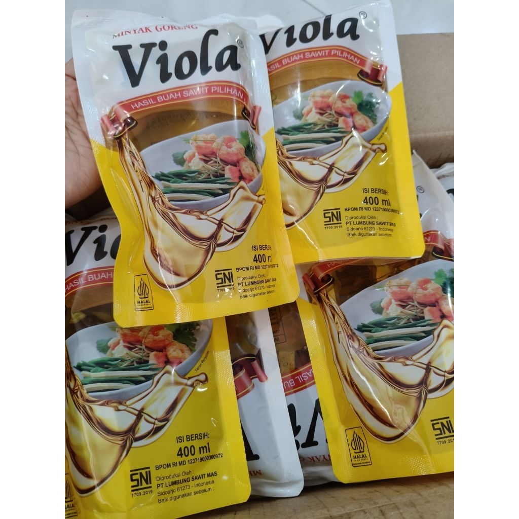 1 Dus Minyak Goreng Viola 400mlx24pc Grosir Bisa Cod