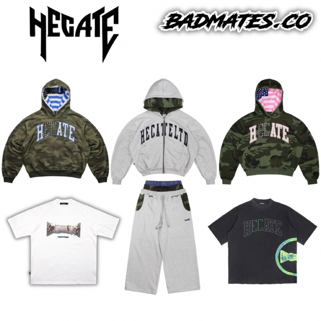 Hecate Eternal Camo Hood - Hecates Hate Hoodie Camo, Double Hood, Tee Original