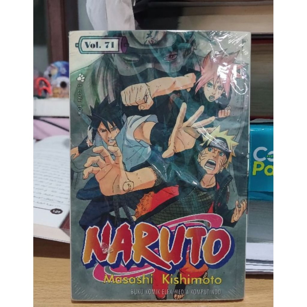 KOMIK NARUTO VOL 71 SERI LANGKA SEGEL ORIGINAL