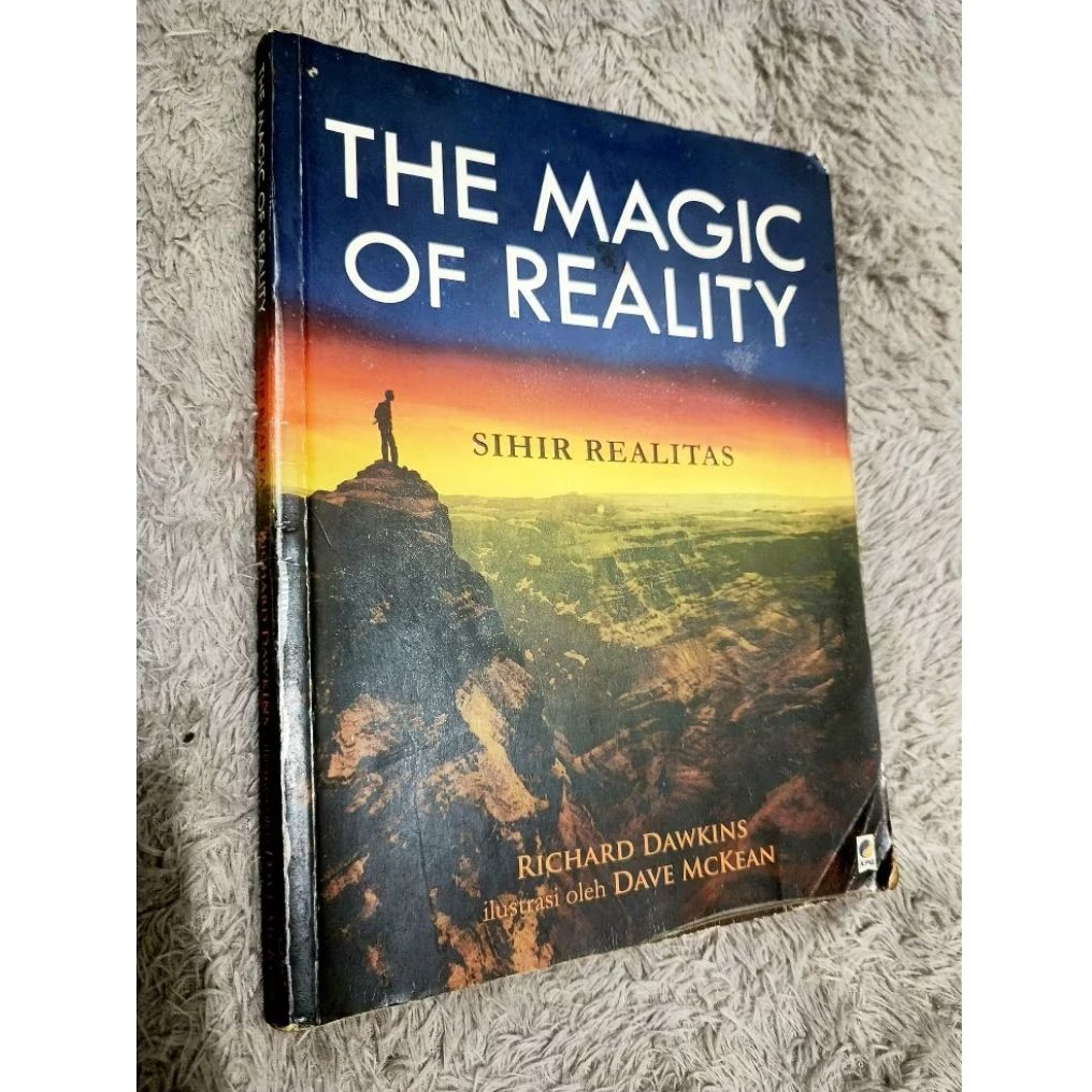 Sihir Realitas - Richard Dawkins Ilustrasi oleh Dave McKean • Original • Preloved •