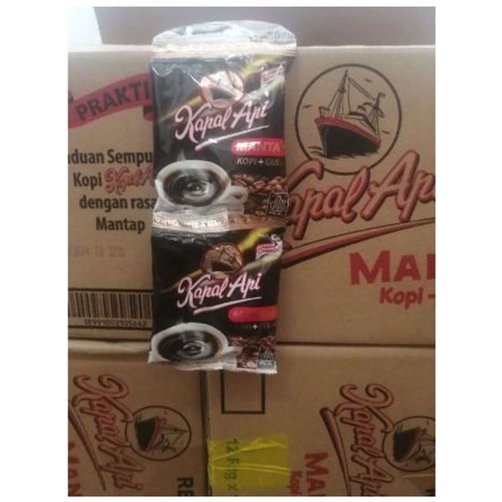 kopi kapal api mantap 1 dus