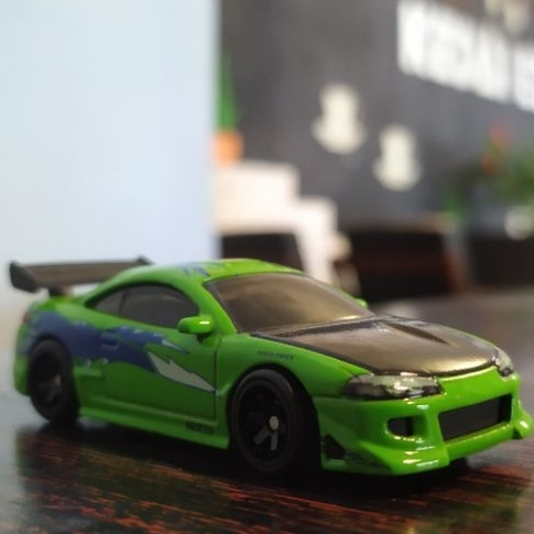 Hot Wheels Mitsubishi Eclipse Fast and Furious Premium Loose