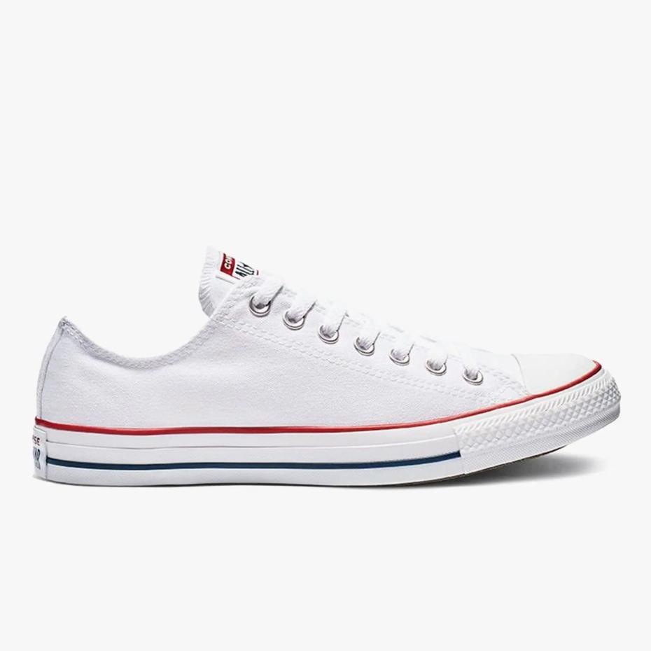 Sepatu Sneakers Unisex Converse Chuck Taylor All Star Ox Optical White Original M7652C