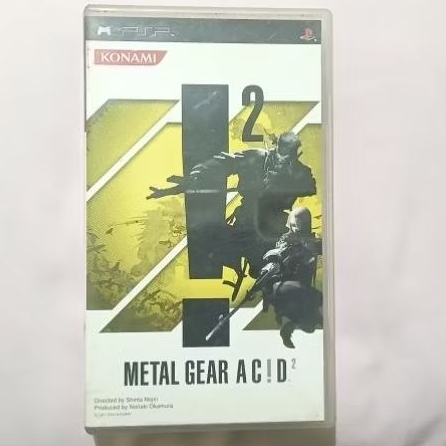 UMD game PSP Sony MetaL Gear Acid 2 original sony buat psp 1000 2000 3000 street muluss mantapp siap