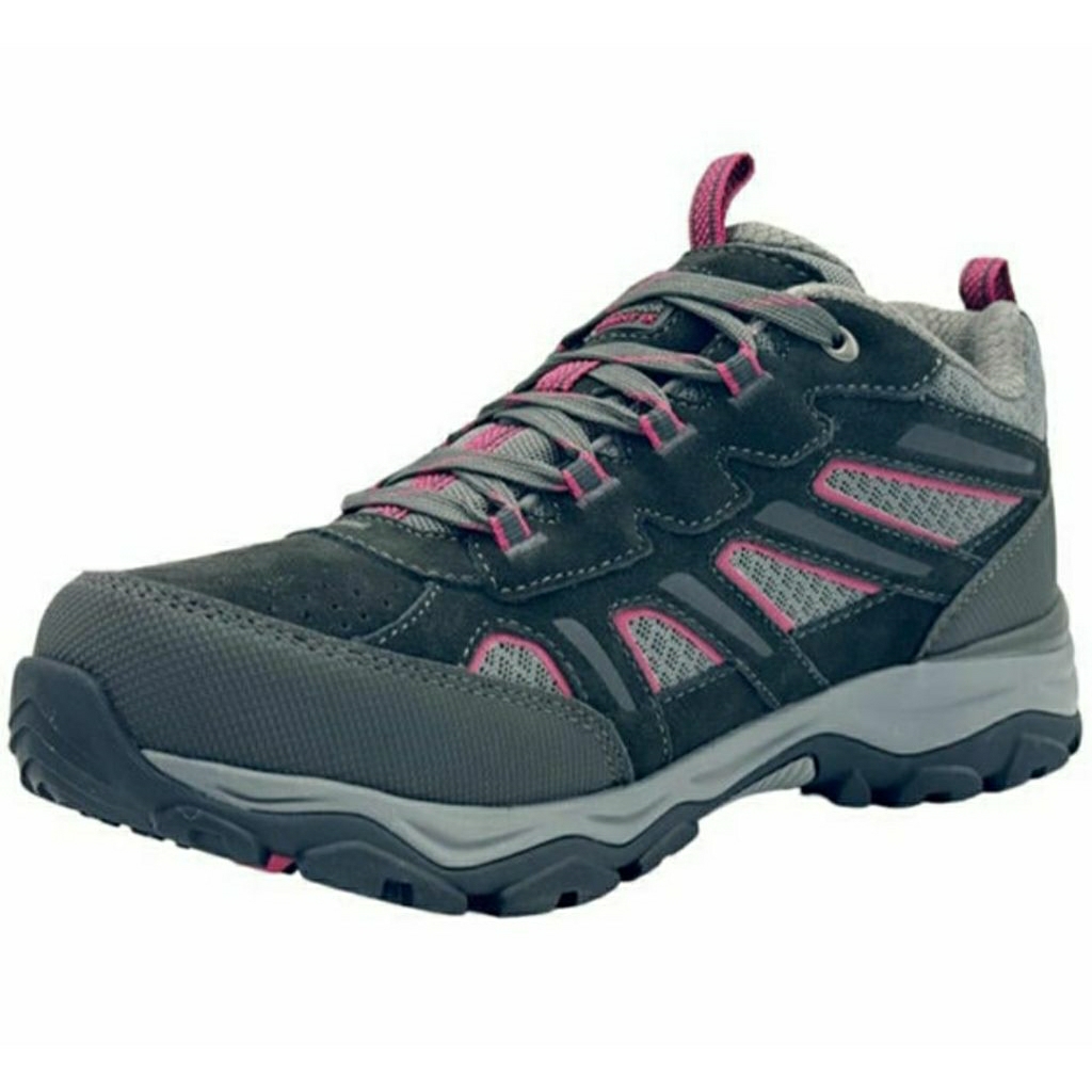 KARRIMOR MOUNT WATERPROOF WALKING SHOES WOMEN'S BLACK PINK SEPATU GUNUNG HIKING TREKKING TRAVELING O