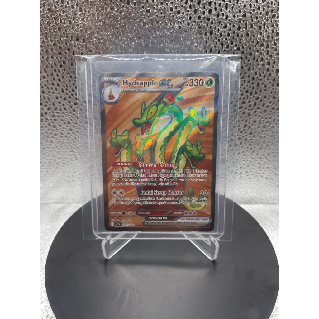 Kartu Pokemon - 2024 Pokemon Bimbingan Rasi #191 SR Hydrapple Ex