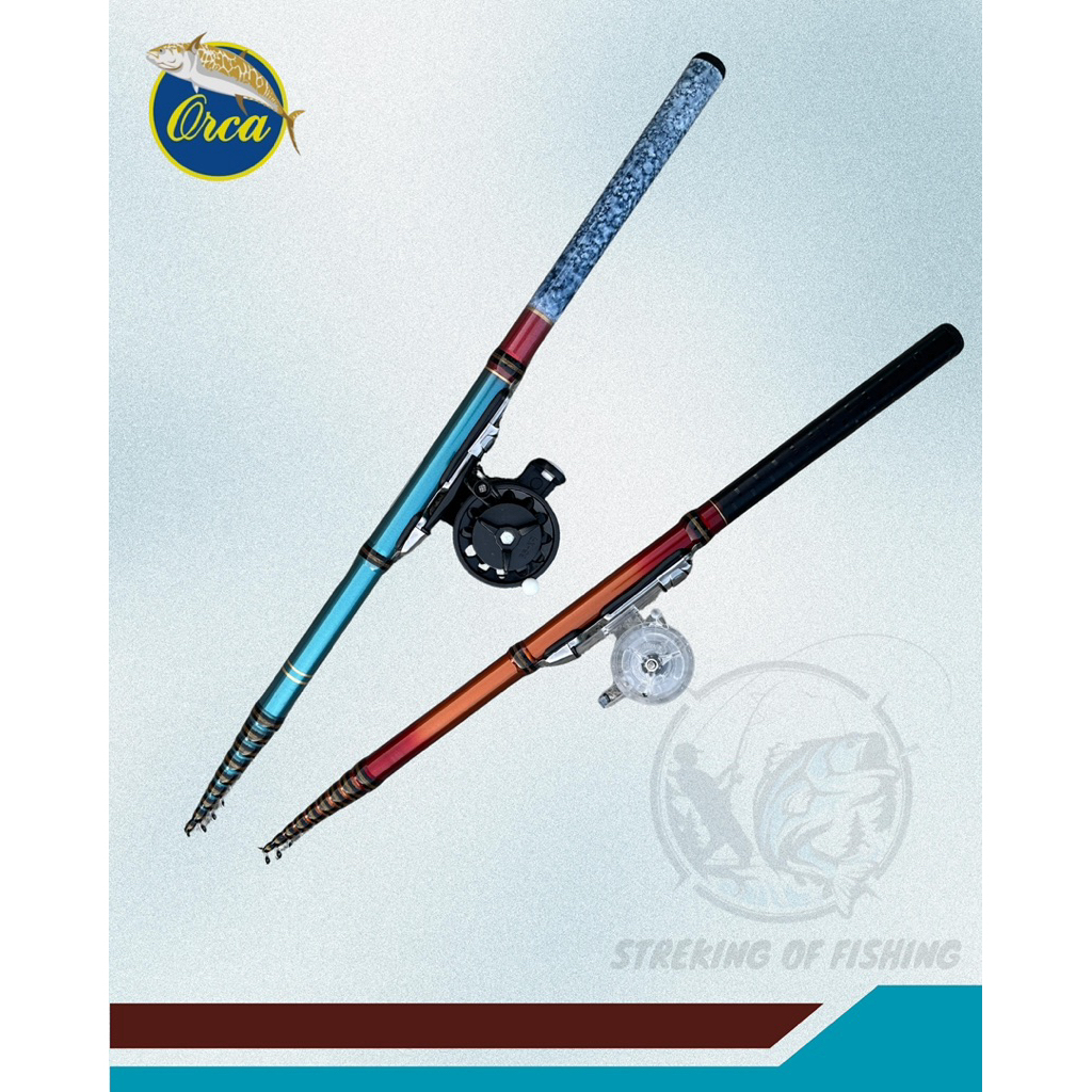 JORAN TEGEK ORCA TJL KOLONG RUAS PENDEK BAHAN FIBER  PANJANG 180-450