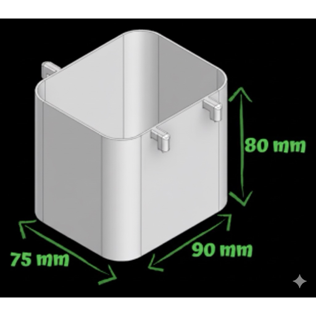 aksesoris pegboard ikea skadis container