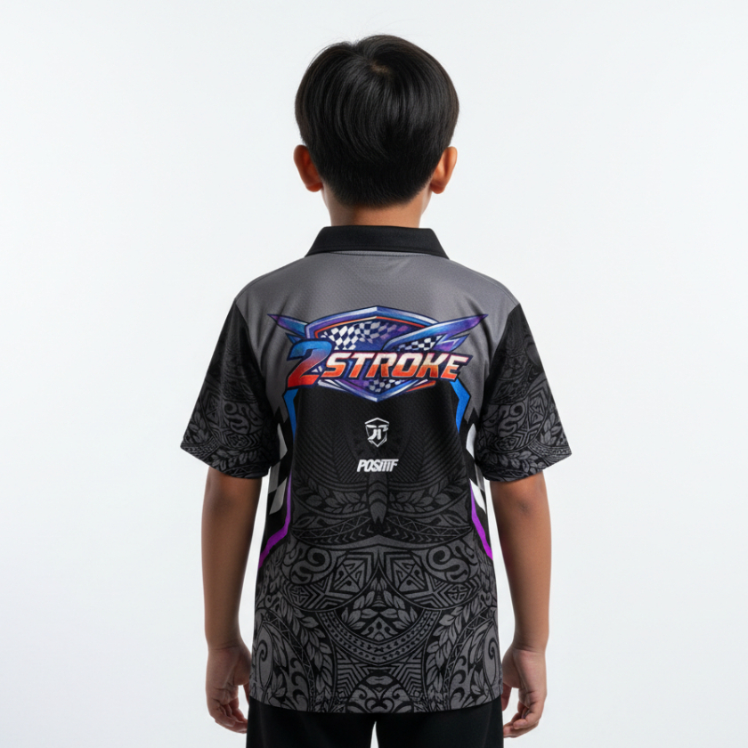 Jersey Anak Motor 2 Stroke Printing Premium Dryfit Sound Balap Blitar