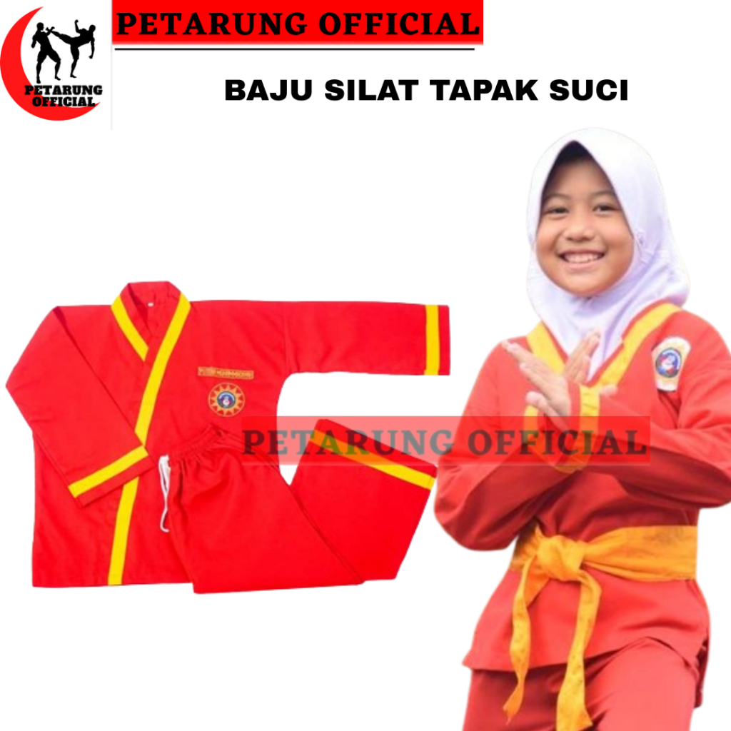 Seragam Tapak suci Baju seragam silat Tapak suci /BAJU TAPK SUCI