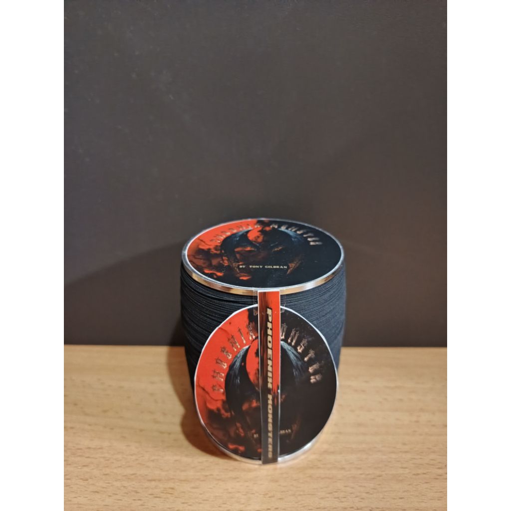 Gelasan Matot Phoenix Monster Serbuk Neklin Bahan Hitam Size 0.23 Klos 6000 Yard