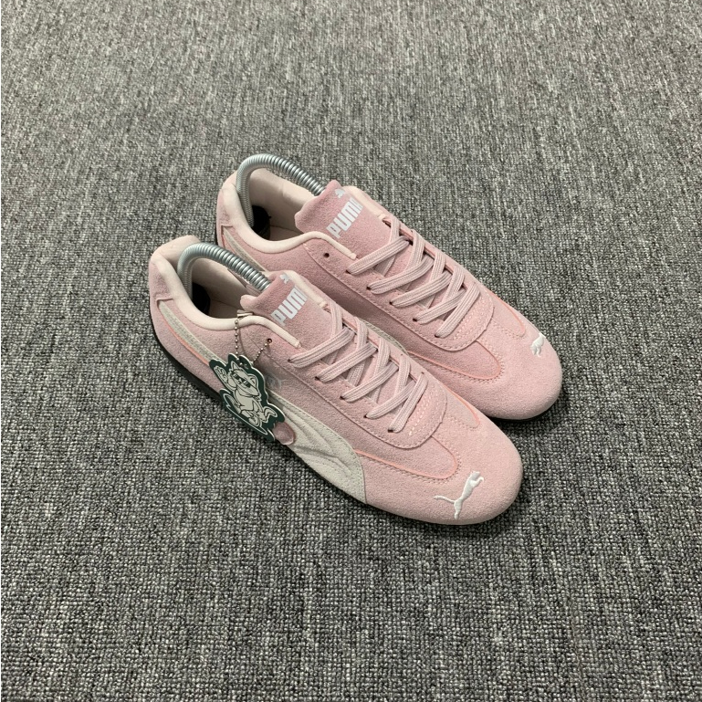 Sepatu Puma Speedcat OG Pink White Sneakers Shoes