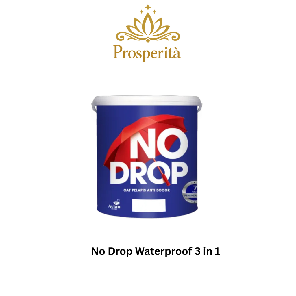 Cat Tembok NoDrop Waterproof 4 Kg