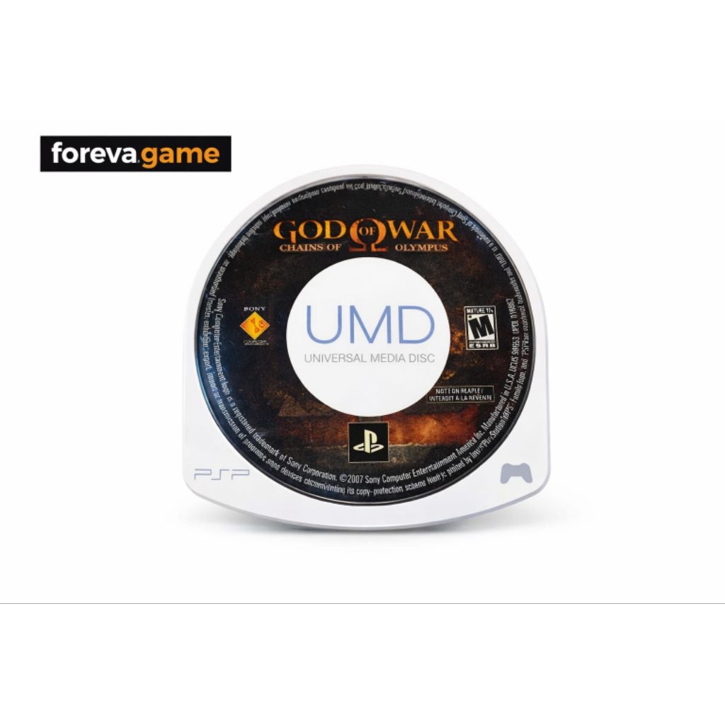 Kaset CD Games PSP ori Sony God of War Chain of Olympus buat psp 1000 2000 3000 street kamu