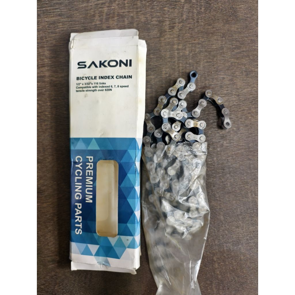 RANTAI SEPEDA LIPAT / MTB OPERAN SAKONI 6,7 SPEED