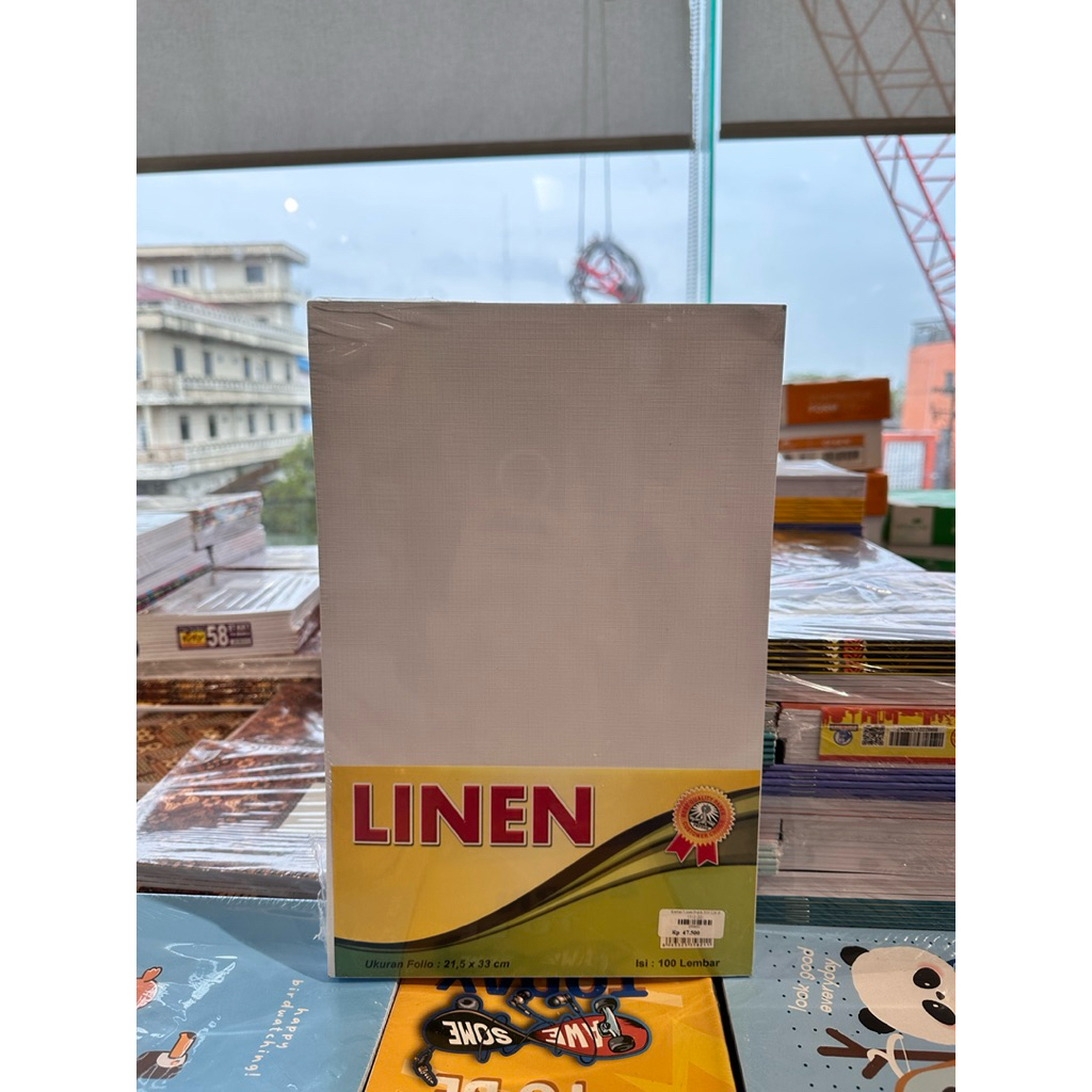 Kertas Linen ukuran F4