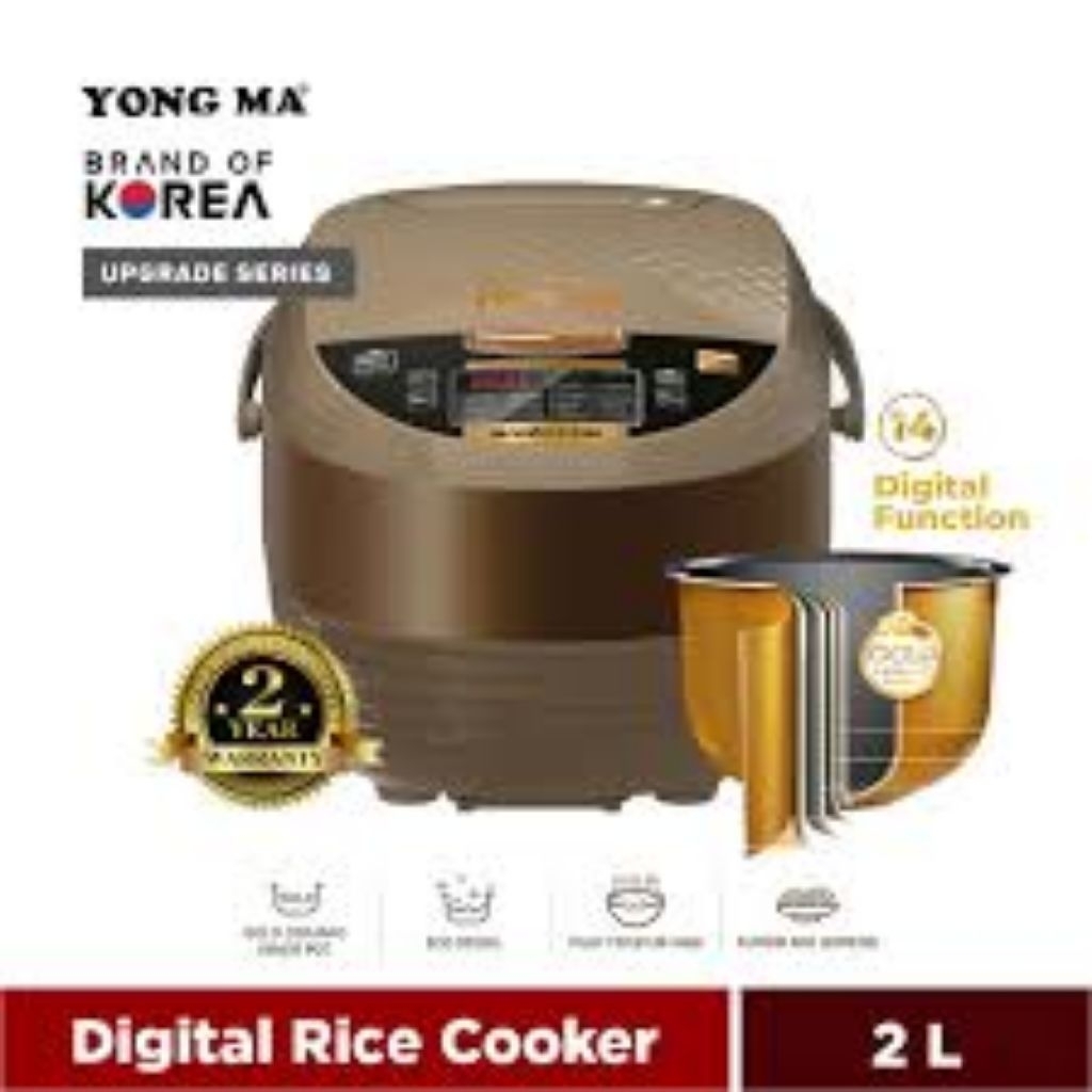 MAGIC COM/ RICE COOKER YONGMA DIGITAL 2 L